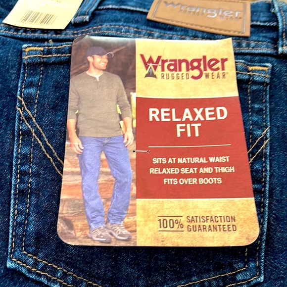 Wrangler Jeans For Men Relaxed Fit New 
